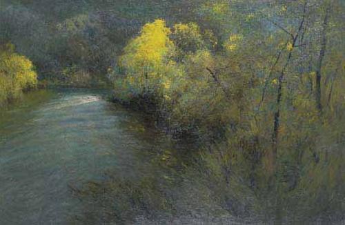 Penleigh boyd The River Sweden oil painting art